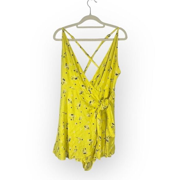 Free People Tango At Night Skirted Front One Piece Sleeveless Romper 8 - Picture 3 of 9